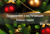 Поздравляем с наступающим Новым годом! Поздравляем с наступающим Новым годом!